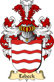 v.23 Coat of Family Arms from Germany for Esbeck