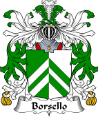 Italian Coat of Arms for Borsello