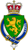 Families of Britain Coat of Arms Badge for: Duffy (Ireland)