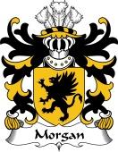 Welsh Coat of Arms for Morgan (AP LLYWELYN, of Tredegar, Monmouthsire)