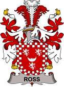 Coat of arms used by the Danish family Ross
