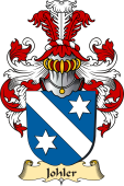 v.23 Coat of Family Arms from Germany for Johler