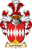 v.23 Coat of Family Arms from Germany for Laminger