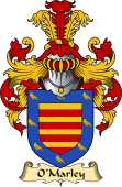 Irish Family Coat of Arms (v.23) for O'Marley or Marlay