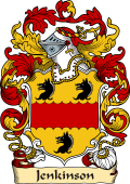 English or Welsh Family Coat of Arms (v.23) for Jenkinson