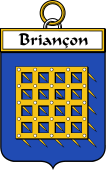French Coat of Arms Badge for Briançon