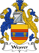 English Coat of Arms for Weaver
