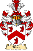 English Coat of Arms (v.23) for the family Tilney