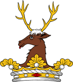 Family crest from Scotland for Keith (Earl Marischal)