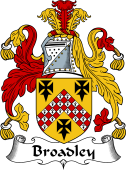 English Coat of Arms for the family Broadley
