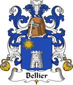 Coat of Arms from France for Bellier