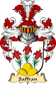 v.23 Coat of Family Arms from Germany for Saffran
