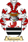 v.23 Coat of Family Arms from Germany for Katzmann