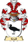 v.23 Coat of Family Arms from Germany for Krull