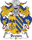 Spanish Coat of Arms for Bretón