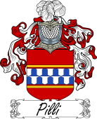 Araldica Italiana Coat of arms used by the Italian family Pilli