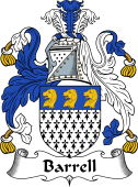 English Coat of Arms for Barrell