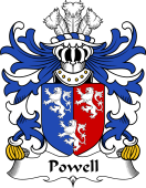 Welsh Coat of Arms for Powell (of Perth-hir, Monmouthshire)