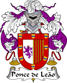 Portuguese Coat of Arms for Ponce de Leão