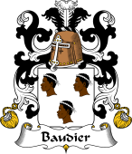 Coat of Arms from France for Baudier