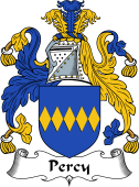 English Coat of Arms for the family Percy
