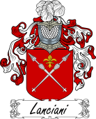 Araldica Italiana Coat of arms used by the Italian family Lanciani