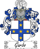 Araldica Italiana Coat of arms used by the Italian family Garbo