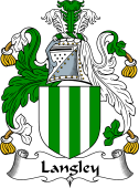 English Coat of Arms for Langley