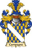 French Family Coat of Arms (v.23) for Campagne