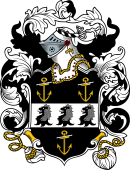 English or Welsh Coat of Arms for Wenman (Oxfordshire)