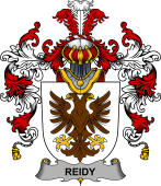 Irish Family Coat of Arms (v.25b) Reidy or O'Reidy