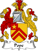English Coat of Arms for Pope