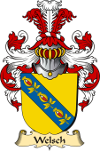 v.23 Coat of Family Arms from Germany for Welsch