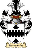 Irish Family Coat of Arms (v.23) for Newcombe or Newcomen