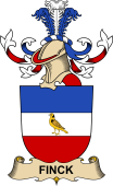 Republic of Austria Coat of Arms for Finck