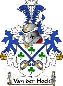 Dutch Coat of Arms for Van der Hoek