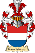 v.23 Coat of Family Arms from Germany for Rauchhaupt