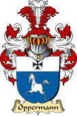 v.23 Coat of Family Arms from Germany for Oppermann