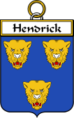 Irish Badge for Hendrick or O'Henrick