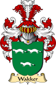 v.23 Coat of Family Arms from Germany for Wakker