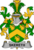 Irish Coat of Arms for Skereth or Skerret