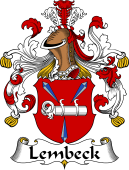 German Wappen Coat of Arms for Lembeck
