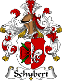 German Wappen Coat of Arms for Schubert