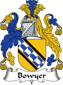 English Coat of Arms for the family Bowyer