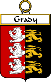 Irish Badge for Grady or O'Grady