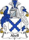 English Coat of Arms for the family Abell
