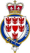 British Garter Coat of Arms for Holden (England)