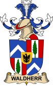 Republic of Austria Coat of Arms for Waldherr
