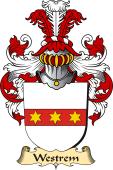 v.23 Coat of Family Arms from Germany for Westrem