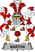 Irish Coat of Arms for Barton